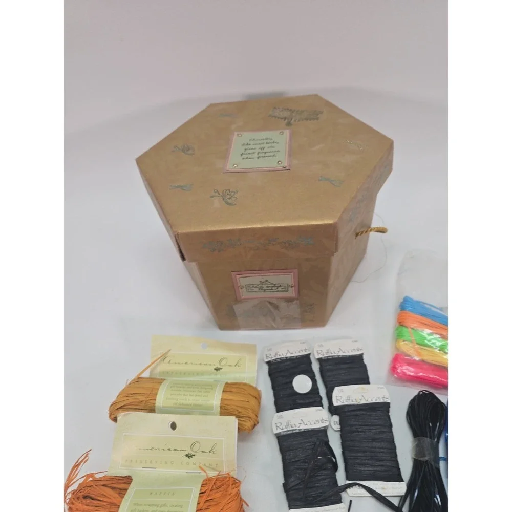Raffia Paper Ribbon Twine Craft Gift Wrap Pink Purple Blue Green Large Lot